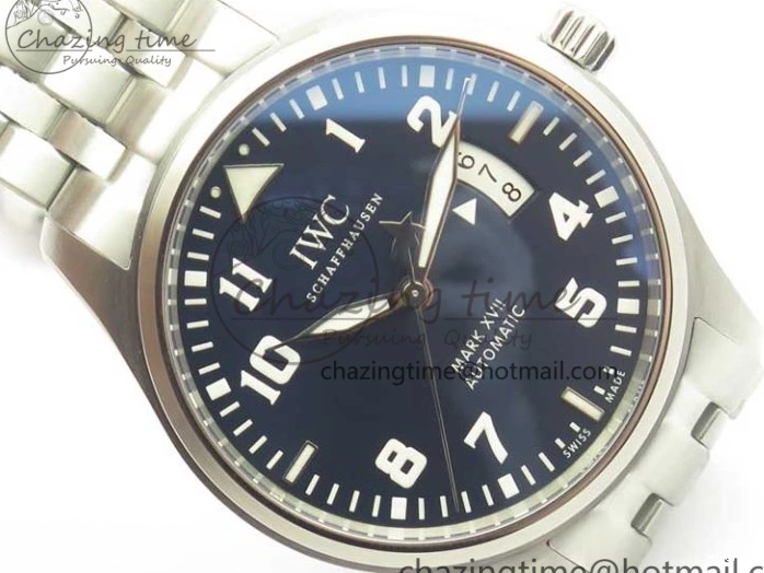 MIROTIME 0811 Mark XVII IW327014 Le Petit Prince MKS 1:1 Best Edition Blue Dial on SS Bracelet MIYOTA 9015 V FastDry 7191